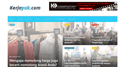 Desktop Screenshot of kerjayuk.com